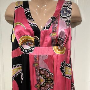 INC / international concepts  silk dress size 14